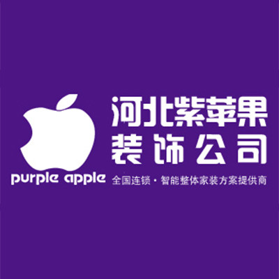 无忧无虑家装网-河北紫苹果装饰-logo
